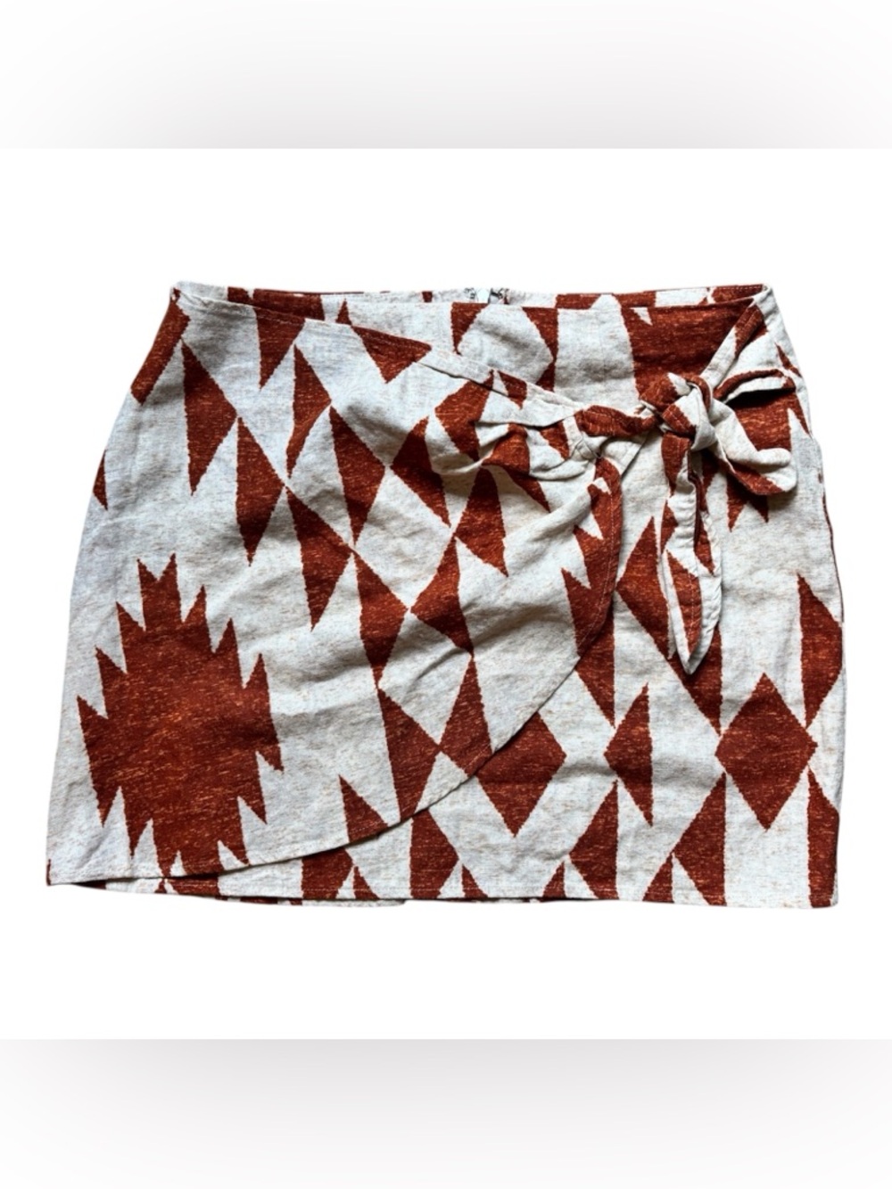 Forever 21 Skirt women’s large beige/burnt orange